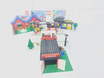 Lego Set - Legoland, City, Classic - 376 Town House with