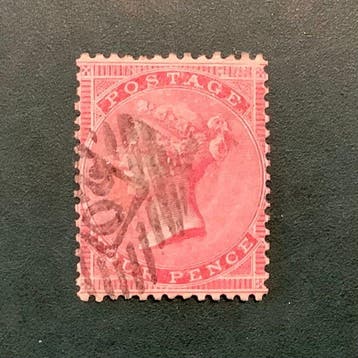 Grande Bretagne - 4 pence – Reine Victoria avec certificat