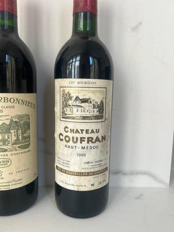 1982 Château Barberousse 1982 x 2 Château La Vicomtesse 1985, Verzamelen, Wijnen, Nieuw