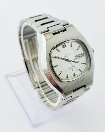 Seiko - Rare TV Dial Seiko 5 Automatic 6319-5010 21 Jewels