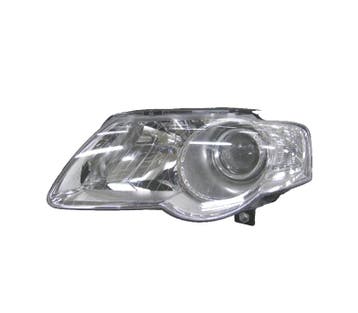 Phare Gauche Pour Volkswagen Vw Passat 05-10 Fond Chromé, Verzenden