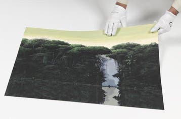 Tomás Sánchez (1948) - Meditador en la orilla, Antiek en Kunst
