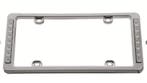 License Plate Frame, Plastic, Chrome, White LED Ligh, Ophalen of Verzenden