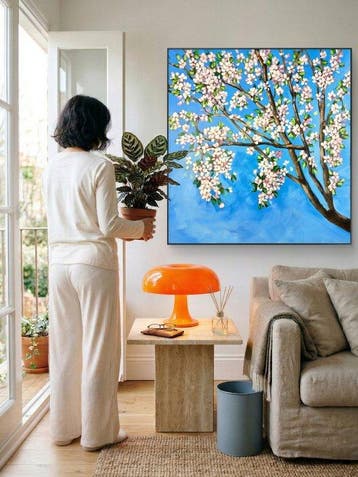 Jana Noldin - Original Painting Rami di Mandorlo in Fiore
