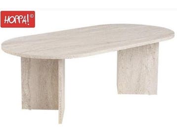 Veiling - Hoppa! - salontafel- travertijn 115x56x7.5cm retou, Nieuw