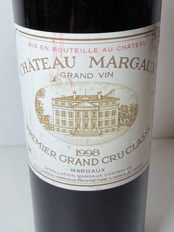 1998 Château Margaux - Margaux Premier Grand Cru Classé - 1, Nieuw