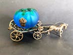 Figurine - Carrosse citrouille - Argent 800, Antiquités & Art