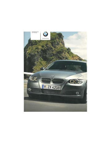 2007 BMW 3 SERIE INSTRUCTIEBOEKJE DUITS, Ophalen of Verzenden