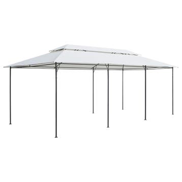 vidaXL Prieel 180g/m² 600x298x270 cm wit, Verzenden, Nieuw