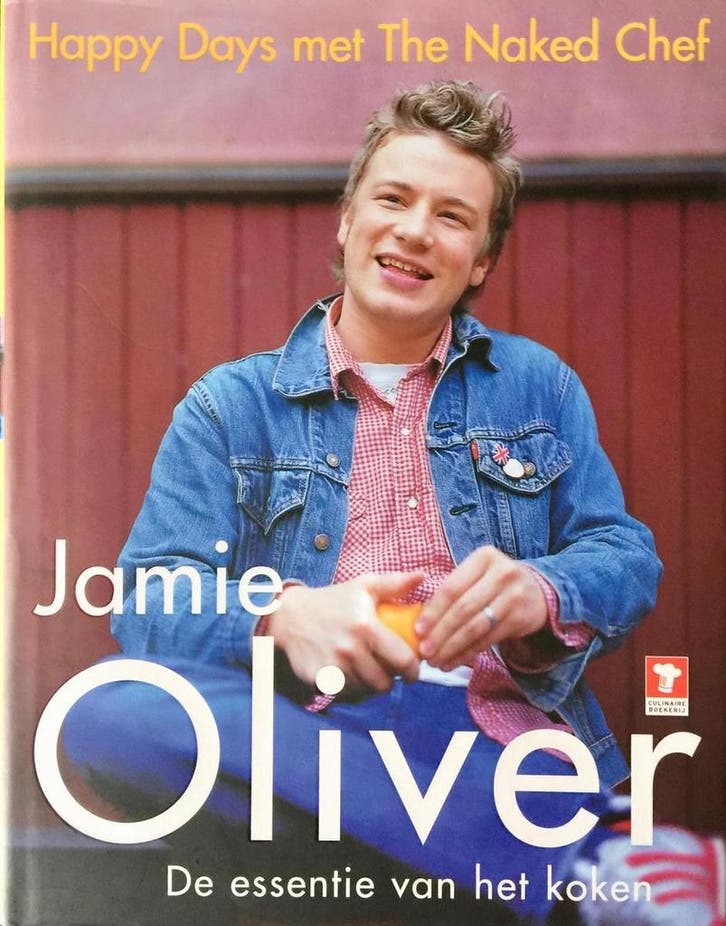 Happy Days met the Naked Chef 9789021599205 Jamie Oliver, Boeken, Kookboeken, Zo goed als nieuw, Verzenden