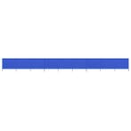 vidaXL Windscherm 9-panelen 1200x80 cm stof azuurblauw, Tuin en Terras, Verzenden, Nieuw