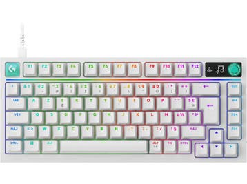 Logitech -  G316 X 75 Gaming Toetsenbord  Azerty - Wit, Verzenden