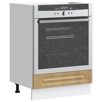 vidaXL Ovenkast Kalmar bewerkt hout artisanaal eikenkleur, Verzenden