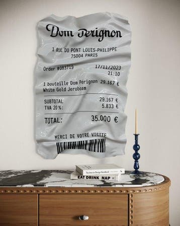 Soyz Bank (1988) - Dom Pérignon ticket