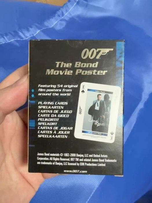 James Bond - Cartamundi, Collections, Cinéma & Télévision