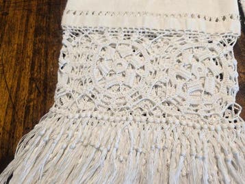 Handdoek (3) - 140 cm - 63 cm - Antieke uitzet