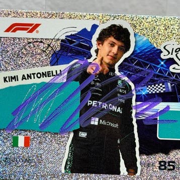 Mercedes - Topps Turbo Attax Antonelli Signed - Signature, Nieuw