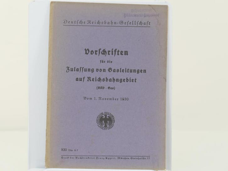 Deutsche Reichsbahn-Gesellschaft Vorschriften für die Zul.., Boeken, Vervoer en Transport, Nieuw, Ophalen of Verzenden