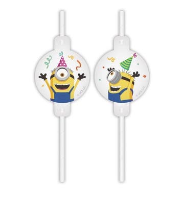 Minions Rietjes 4st, Verzenden, Nieuw