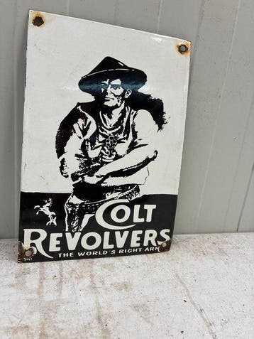Colt Revolvers – Pin-up – Made in USA 1962 – Replica
