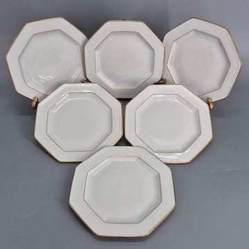 Eetservies - Gallo Leonardo 3001 Porzellan Teller – 6er Set