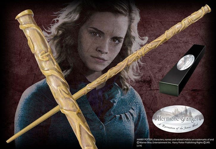 Harry Potter Toverstaf Hermione Granger, Verzamelen, Harry Potter, Nieuw, Ophalen of Verzenden