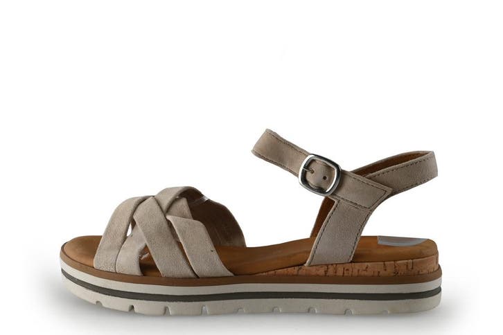 Gabor Sandalen in maat 38 Beige, Kleding | Dames, Schoenen, Beige, Gedragen, Sandalen of Muiltjes, Verzenden