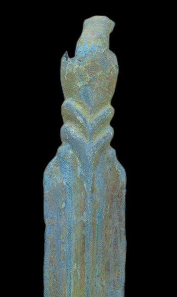 West-Aziatisch Oud bronzen speerpunt - 34 cm (Zonder