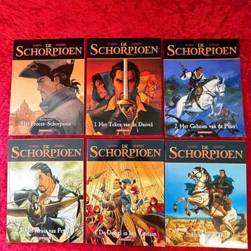 De Schorpioen 0 t/m 14 - Complete reeks SC - 15 Album - EO -, Boeken, Nieuw