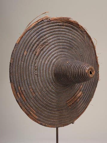 Tamberma / Batammariba schild – Togo / Benin – geweven stro