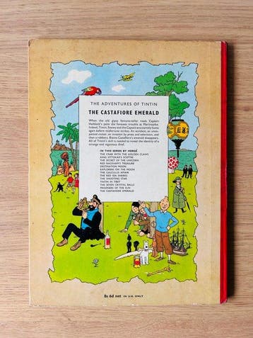 Tintin T21 - The Castafiore Emerald - 1 Album - Eerste druk, Livres