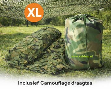 Camouflage net jungle leger groen schaduwdoek camo *4x6* JUN, Collections, Verzenden
