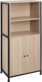 2dekans | tectake - Wandkast Doncaster 60x38x125cm -, Huis en Inrichting, Kasten | Overige, Ophalen of Verzenden, Nieuw