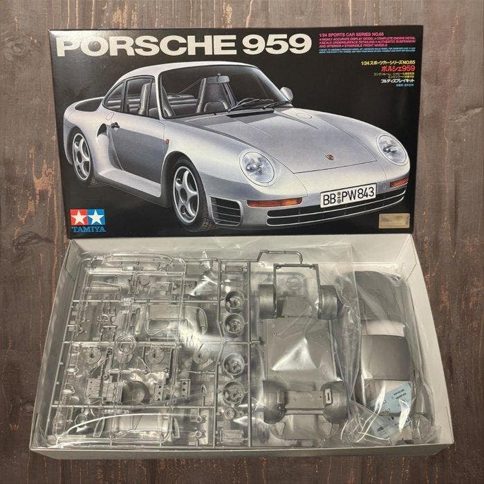 Tamiya - Speelgoedauto 1/24 SCALE PORSCHE 959 - 2010-2020 -, Hobby en Vrije tijd, Modelauto's | 1:5 tot 1:12