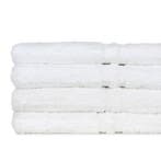 Handdoek Wit 50x100cm 500 gr/m2 - Treb Bed & Bath, Verzenden, Theedoek of Handdoek