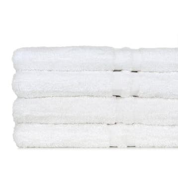 Handdoek Wit 50x100cm 500 gr/m2 - Treb Bed & Bath, Huis en Inrichting, Keuken | Textiel, Verzenden, Nieuw, Overige kleuren, Theedoek of Handdoek