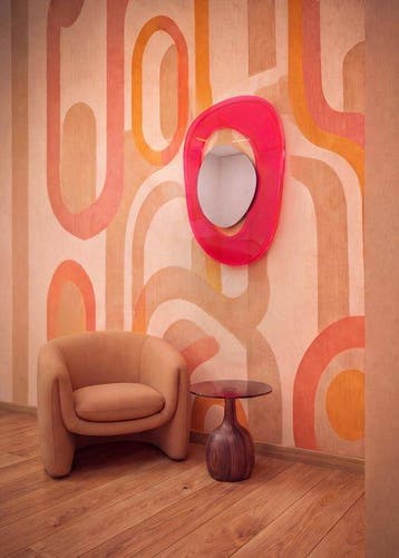 Pon Design - Laura Gaiteiro - Miroir mural - La Dolce Vita