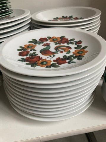 furstenberg - Tafelservies (62) - F-21 - Porselein - Bunter