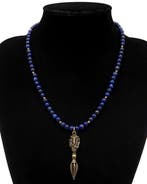 Lapis-lazuli - Ganesh Phurba & Exorcisme Tibétain :, Antiquités & Art