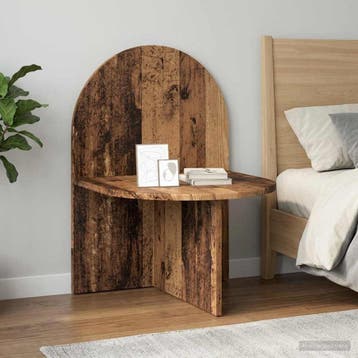 vidaXL Nachtkastje Oud hout 48 x 49 x 65 cm Geconstrueerd, Huis en Inrichting, Verzenden, Nieuw