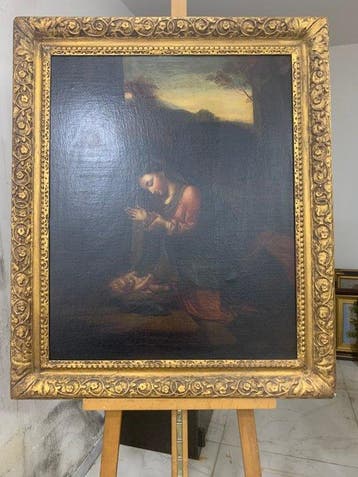 Italiaanse school (XIX) - Natività, da Correggio, Antiek en Kunst