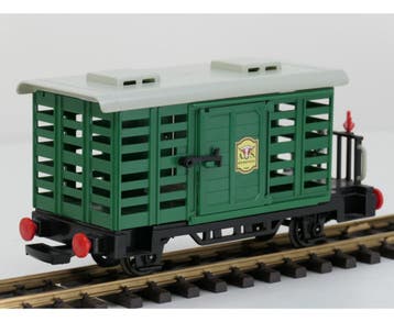 Playmobil 4101 veewagon (Gesloten, Goederen wagons, Wagons), Ophalen of Verzenden, Gebruikt, Wagon, Analoog
