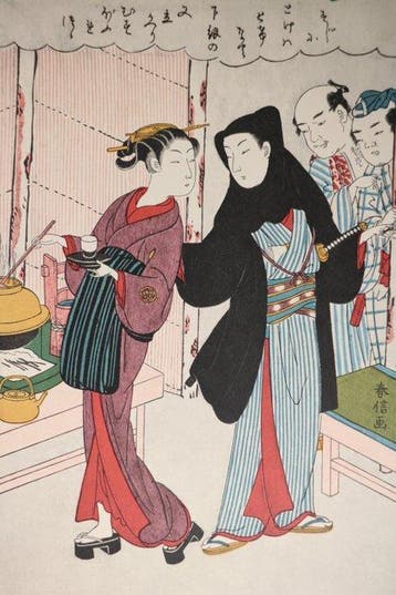 Portfolio of Bijin-ga Genre Scenes - Suzuki Harunobu - Japan