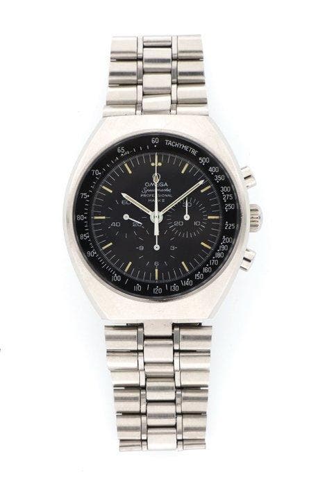Omega - Speedmaster Professional Mark II - Zonder, Handtassen en Accessoires, Horloges | Heren
