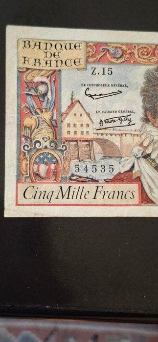 Frankrijk. - 5000 Francs 06-06-1957 - Fayette 49-02 (Zonder, Postzegels en Munten