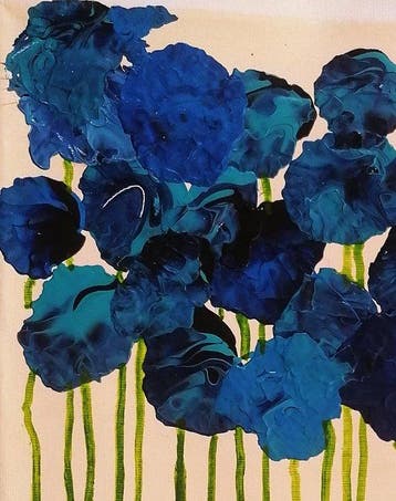 Terenzio Lana - giardino blu