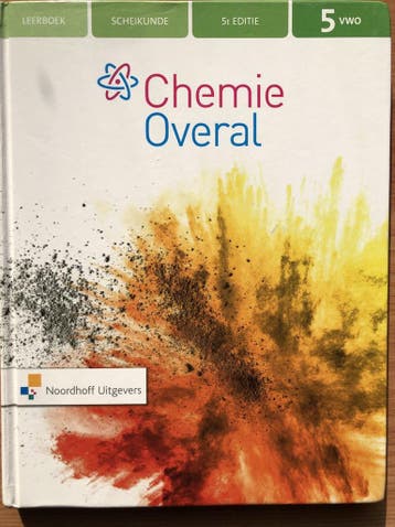 Chemie Overal 5e ed vwo 5 leerboek 9789001819767, Verzenden, Zo goed als nieuw