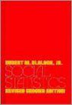 Social Statistics 9780070057524 H. M. Blalock, Verzenden, Gelezen, H. M. Blalock