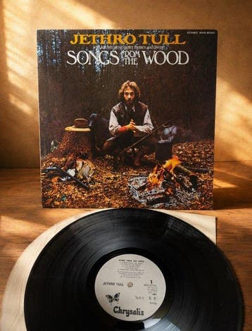 Jethro Tull - Songs From The Wood – 1977 Japan Promo LP –, Nieuw in verpakking