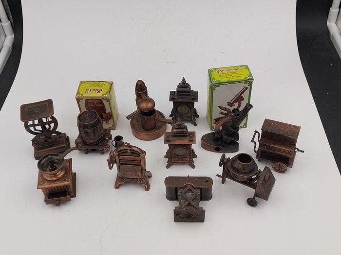 Puntenslijper (11) Vintage - Zeldzaam lot, Antiek en Kunst, Antiek | Speelgoed